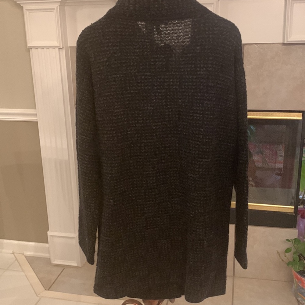 NWT EILEEN FISHER HI COLLAR WOOL/ALPACA JACKET SIZE L - Picture 4 of 13